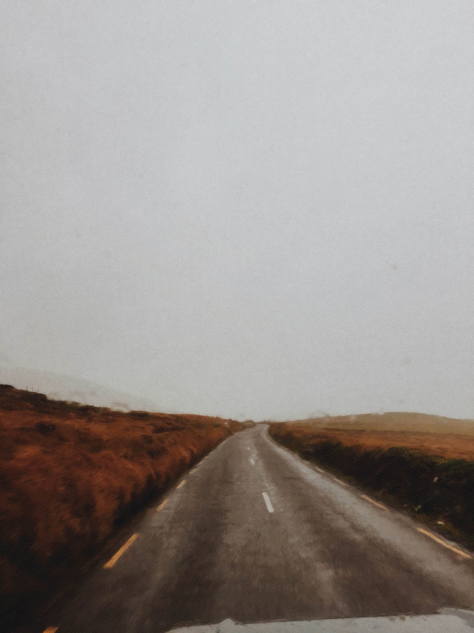 "The Eye of the Storm"
Captured in the stillness before the wildness returned—this moody, hand-painted-style print evokes the haunting beauty of the Dingle Peninsula during the Beast from the East. A solitary road, wrapped in silence and mist, calls to the wanderer’s soul. Where others saw chaos, we found calm. A timeless piece for those who find poetry in the in-between.